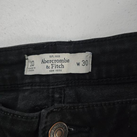 Abercrombie flare bootcut jeans 10 30W womens denim 6437 - Picture 9 of 11